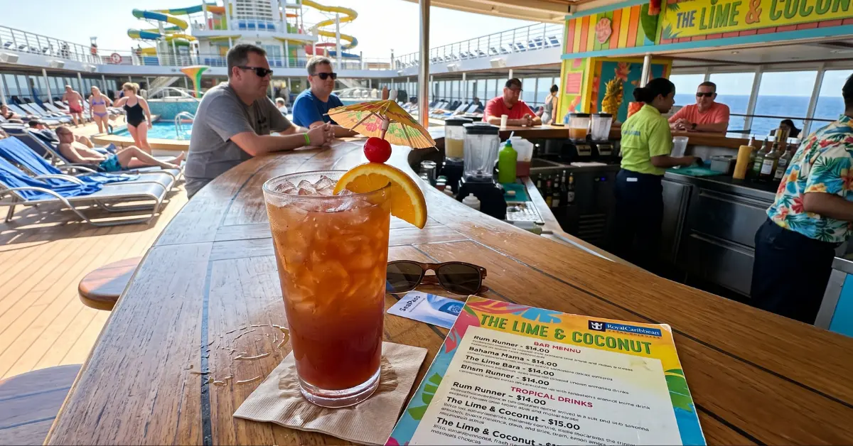 royal caribbean drink prices menu