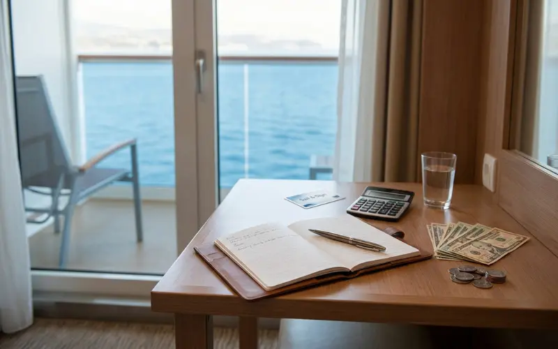 daily onboard budget by cruise length