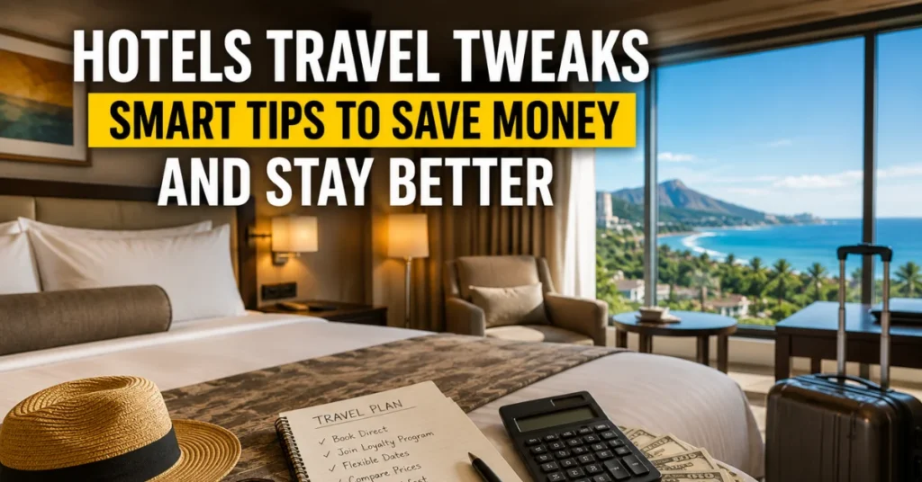 hotels travel tweaks smart tips to save money and stay better