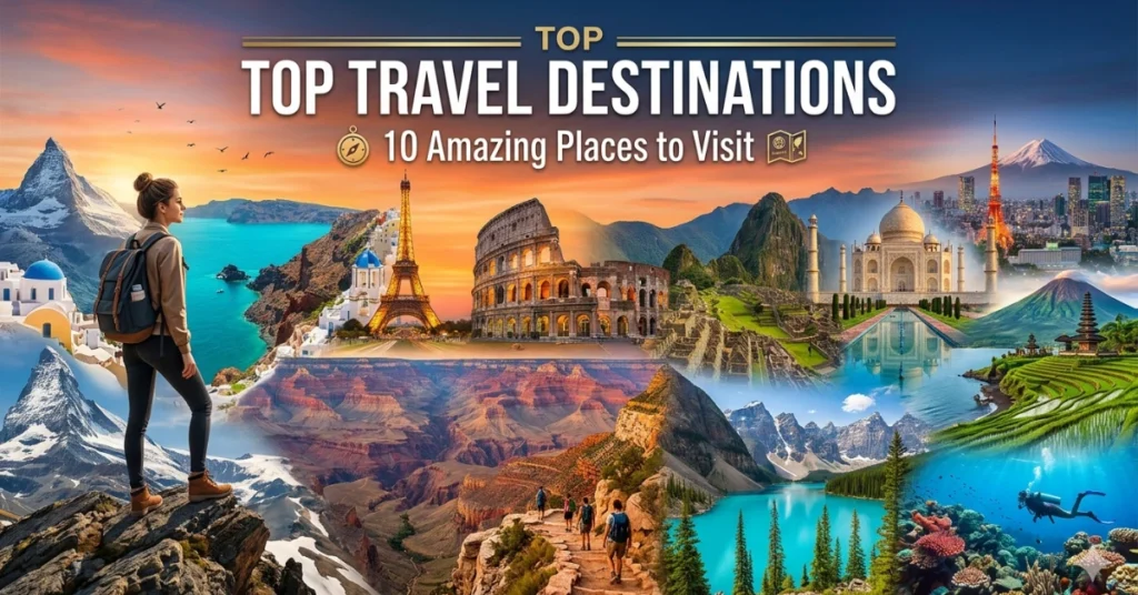 top travel destinations 10 amazing places to visit